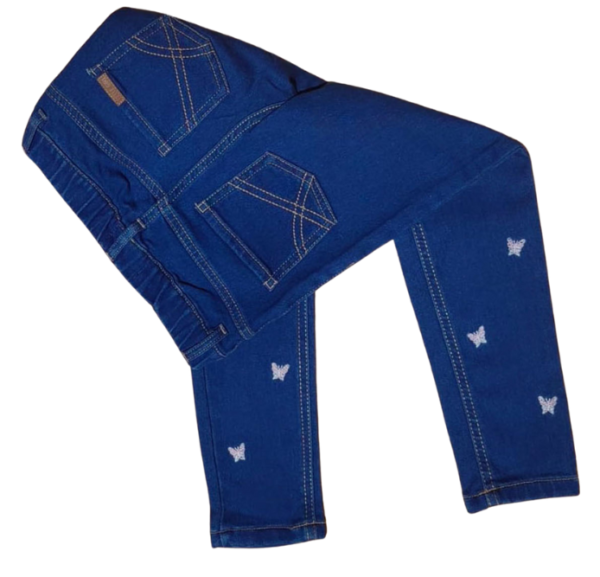 Pantalon Jeans mariposa